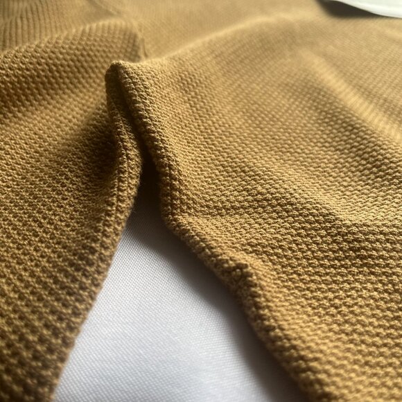 NWT MAX MARA GENERO PUFF SLEEVE SWEATER IN HONEY BROWN - Picture 7 of 9